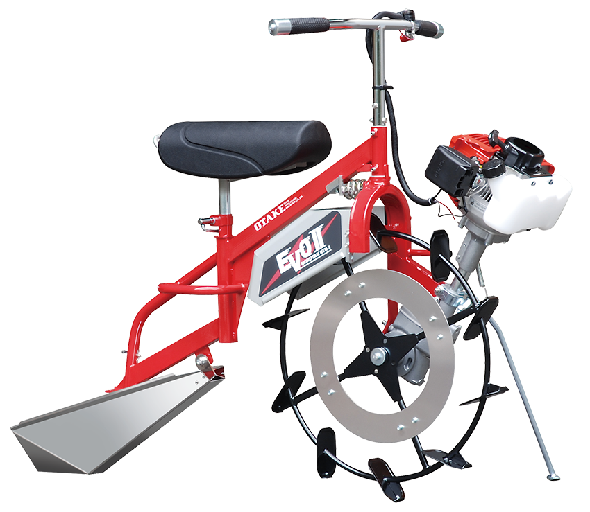 水田溝切機 -乗用型- - 大竹製作所