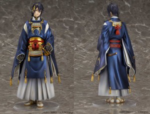 刀剣乱舞』三日月宗近8分の1フィギュア登場 この造形美はすごい