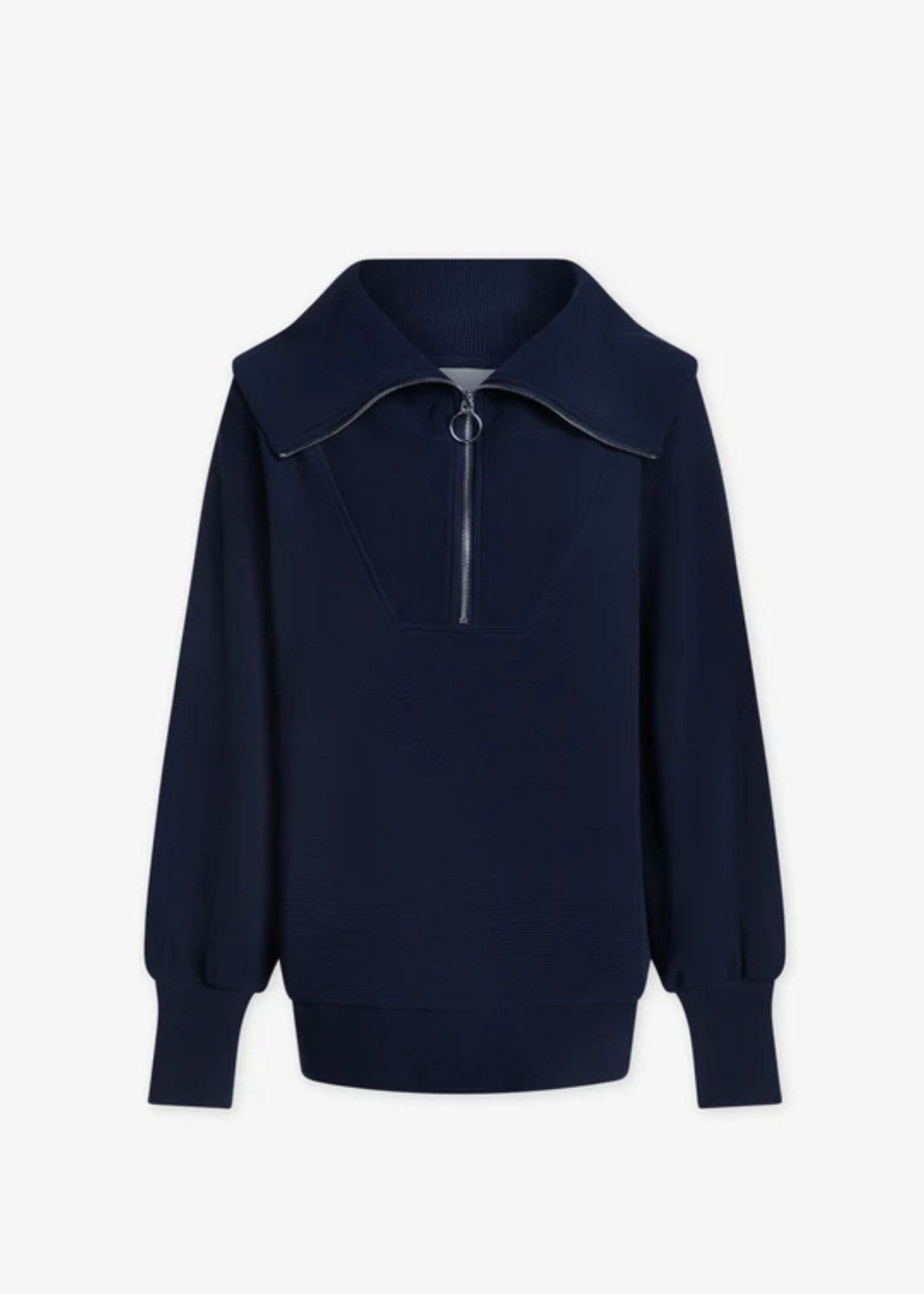 Varley | Vine Half Zip in Dark Sapphire – OutDazl