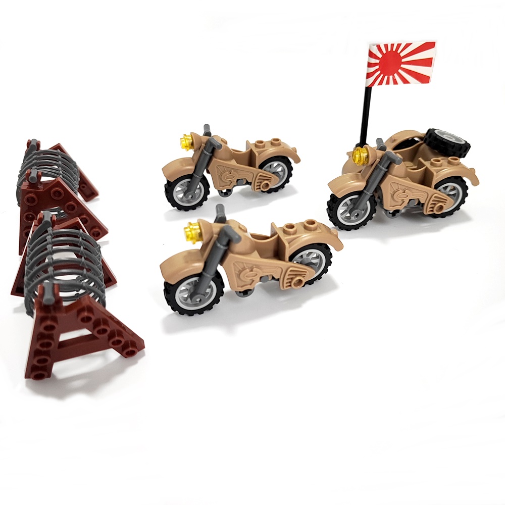 3輪バイクセット（ベージュ） - パンツァーブロックス PANZER BLOCKS