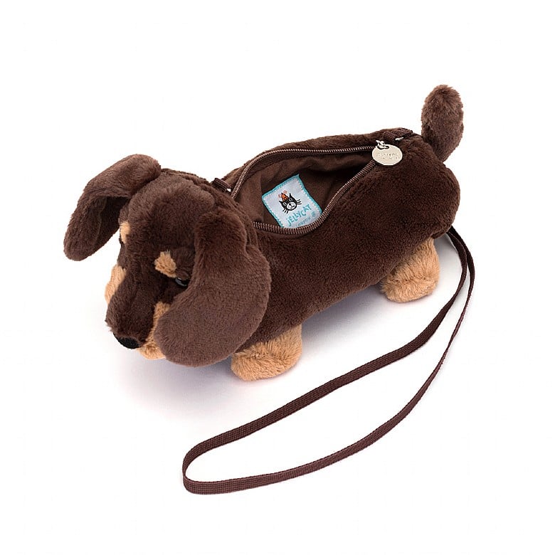 Otto Sausage Dog Bag by Jellycat – Pacifier Kids Boutique