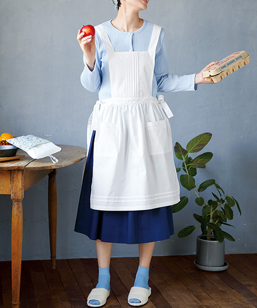 BT582 タックエプロンドレス | パターンの通販サイト「handmadecom