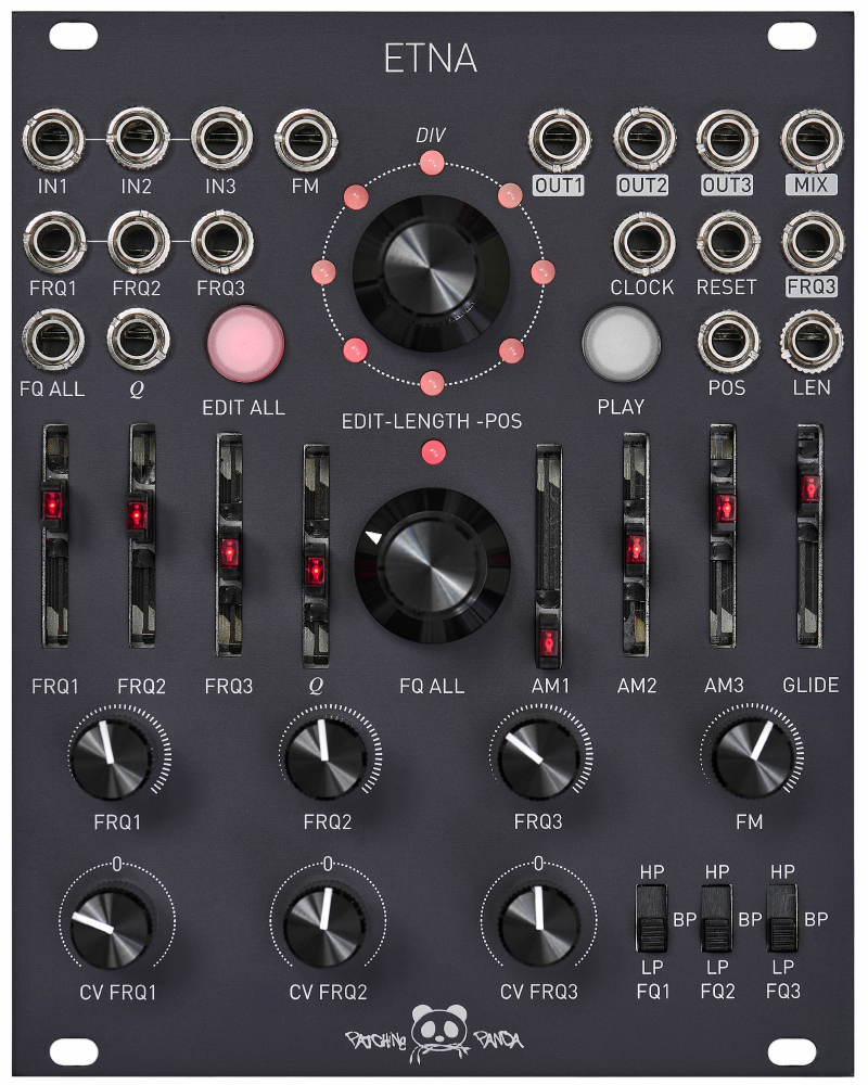 Patching Panda Ephemere モジュラーシンセユーロラック