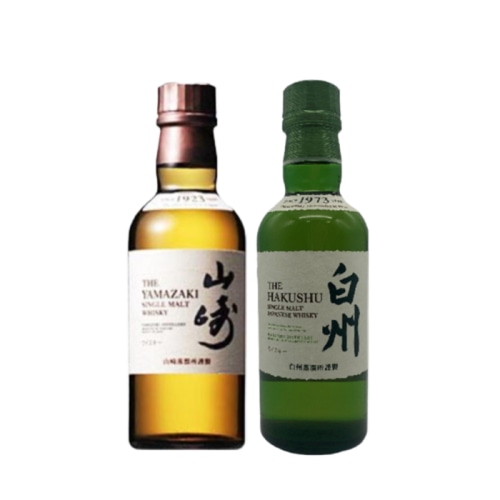 サントリー山崎NV，白州NV，響JH，碧Ao， 4本セット。箱付き。新品未