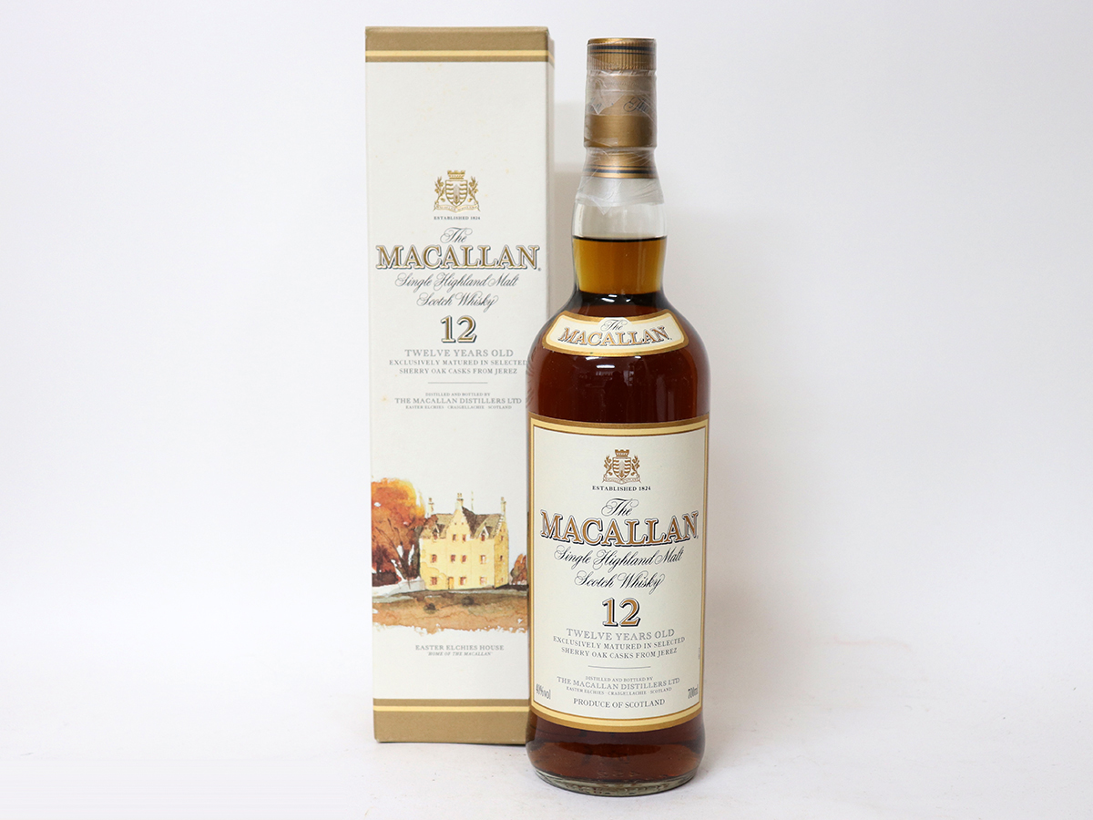 マッカラン 12年 旧ボトル シェリーオークカスク」を買取致しました