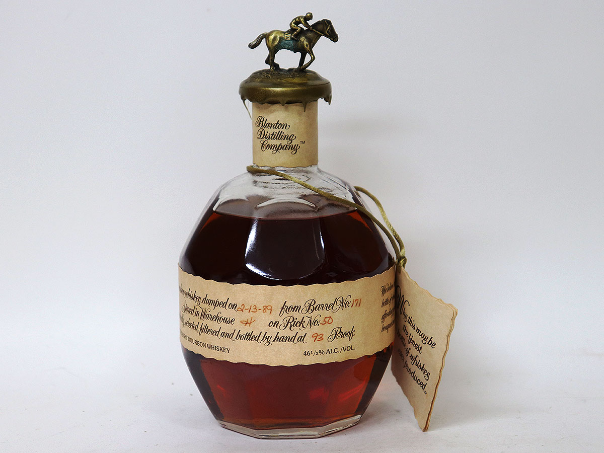 ブラントン シングルバレル バーボンウイスキー 1989年」を買取致し