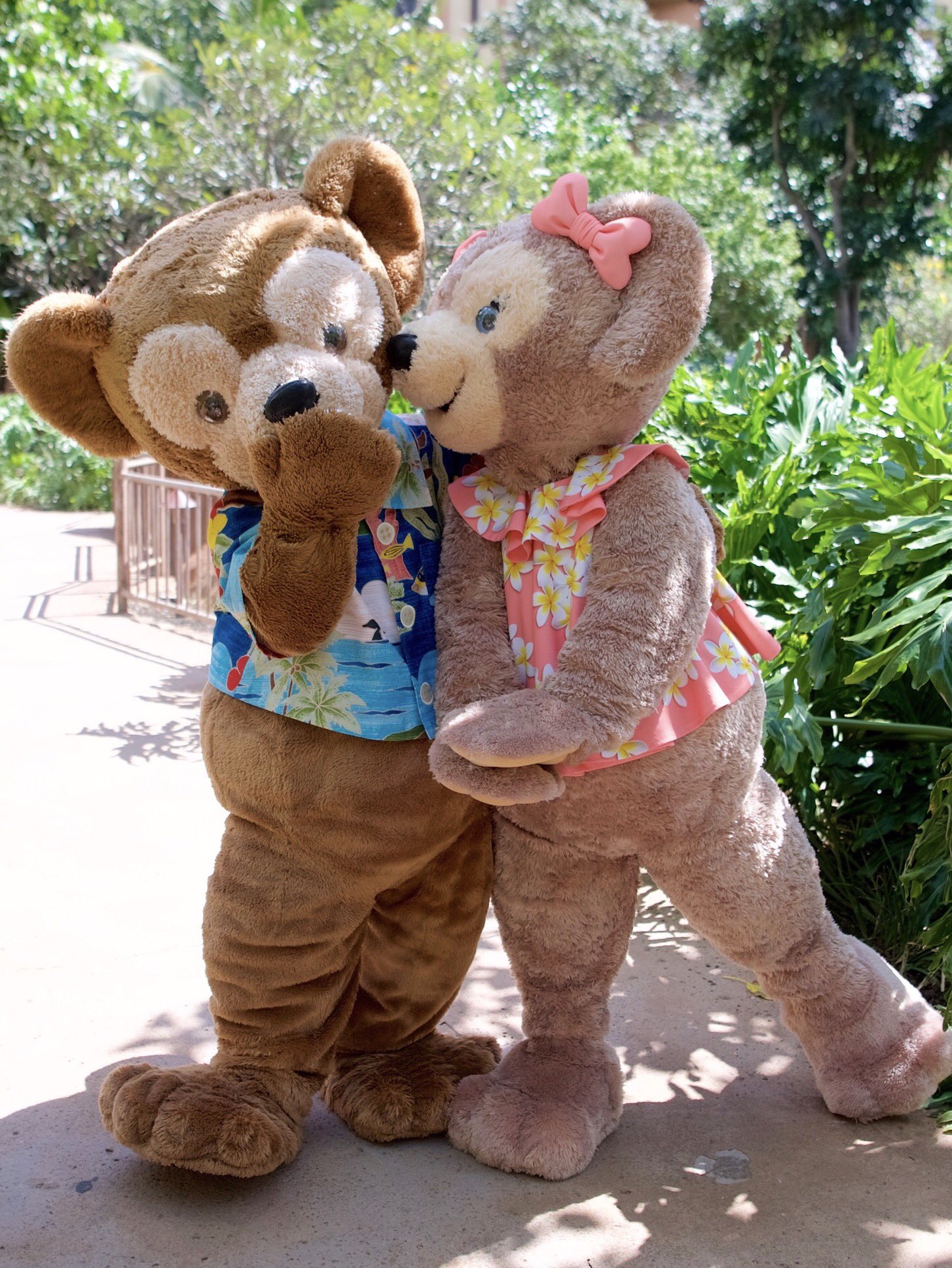 ぬいぐるみ ダッフィー シェリーメイ ハワイアウラニ 限定