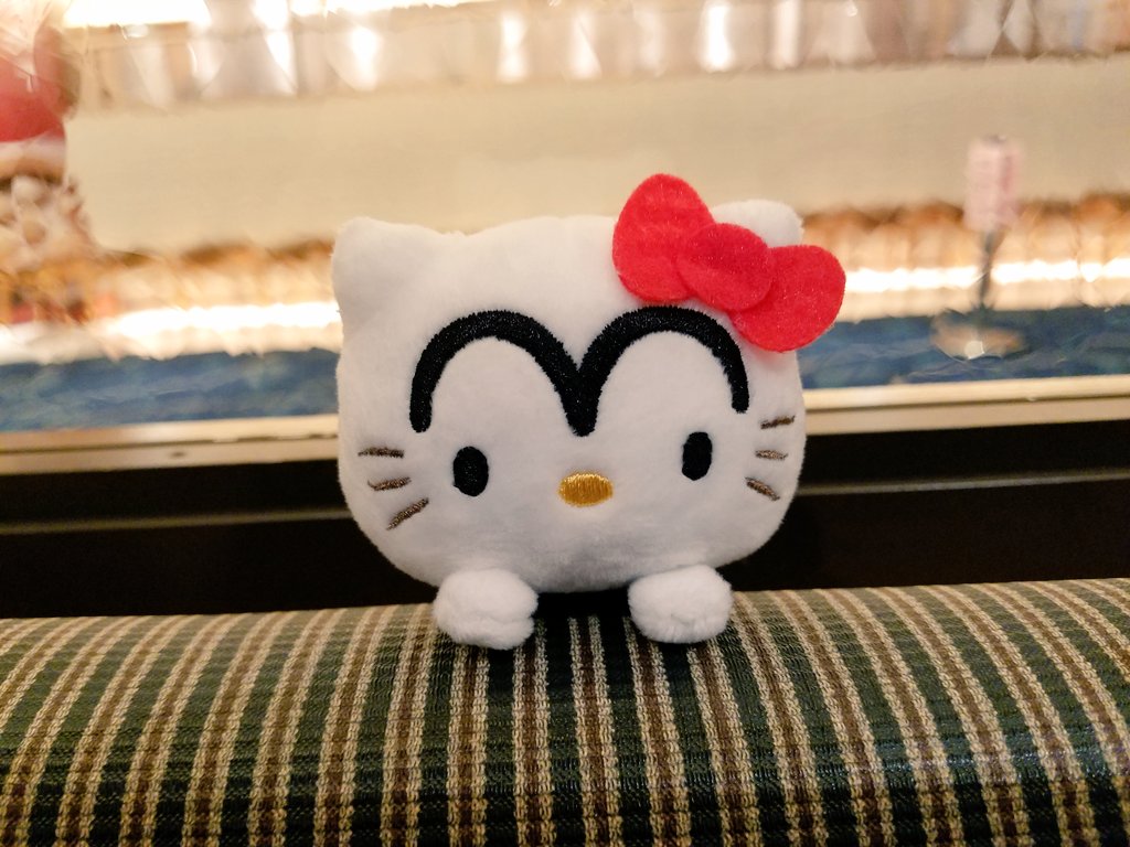 こち亀キティ 激レア☆こち亀展☆ハローキティ×両津勘吉☆マスコット