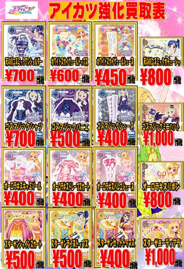 旧アイカツカード