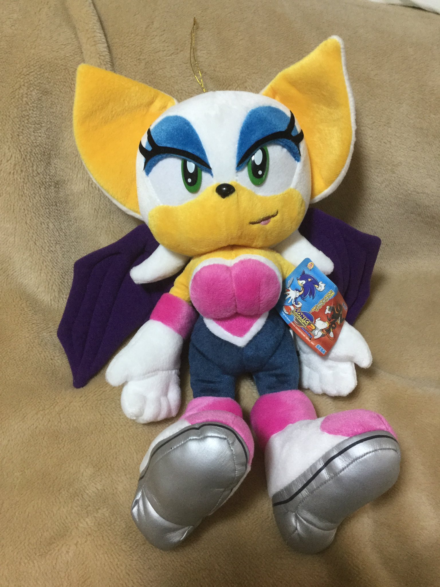 SEGA ソニックアドベンチャー スーパージャンボぬいぐるみ ソニック