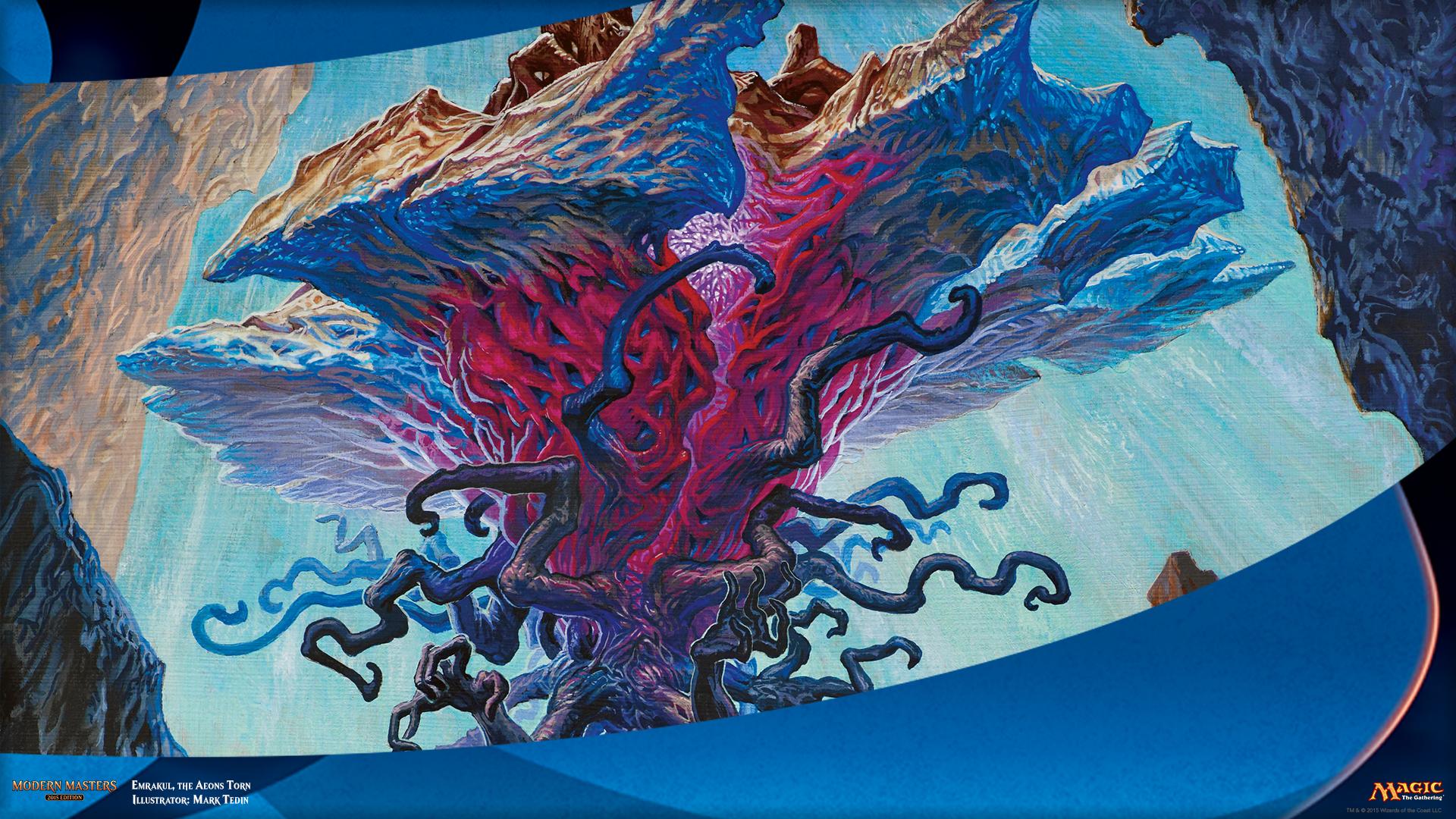 エムラクール the AeonsTornアート作品 複製原画) MTG マジック