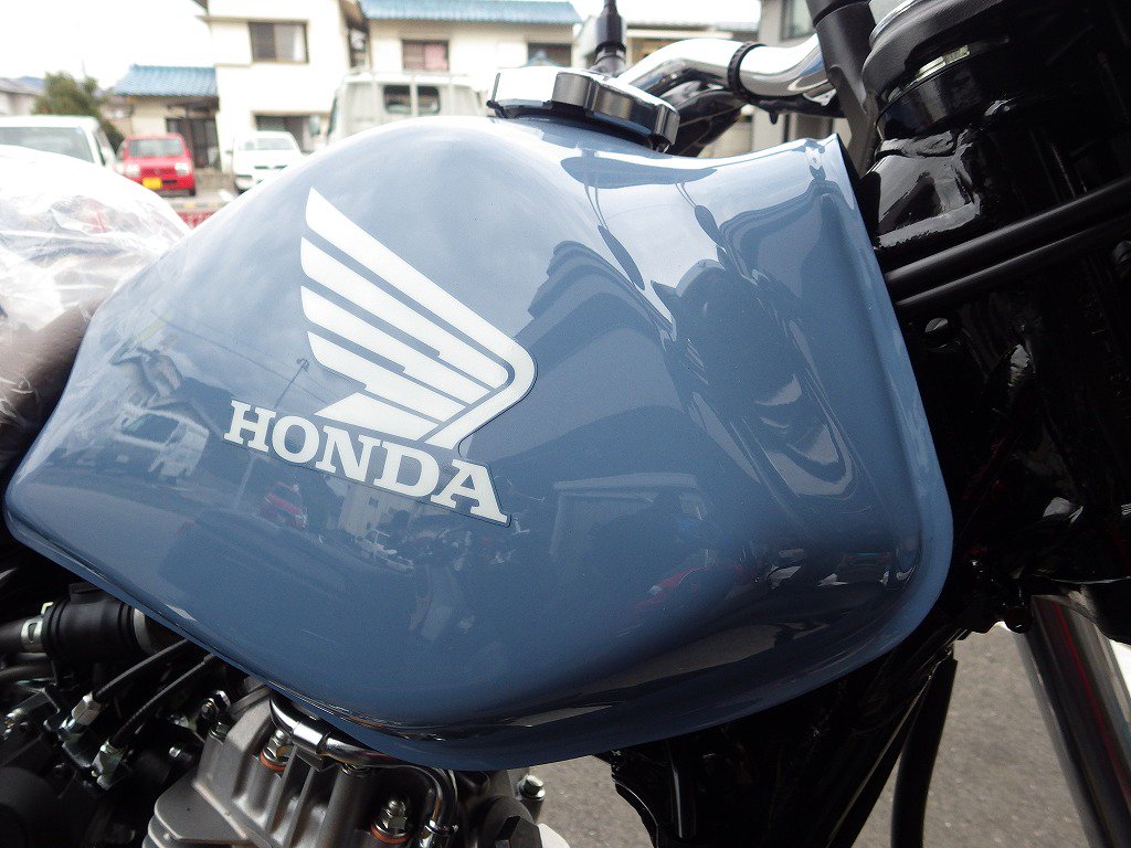 FTR223 純正タンクボニーブルー