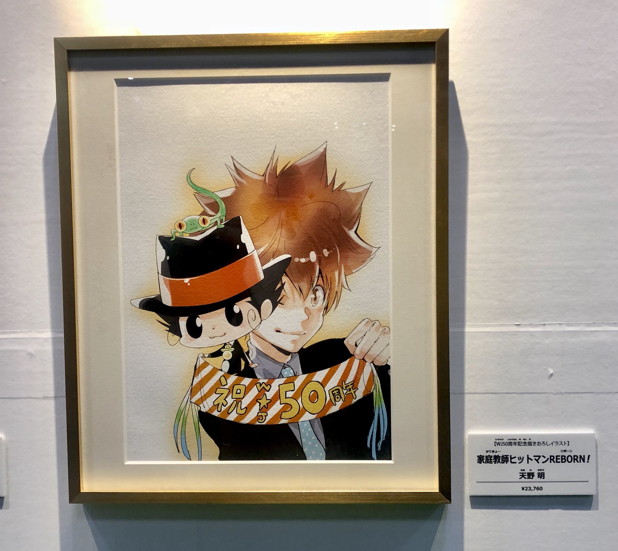 家庭教師ヒットマンリボーン 複製原画 アニメ 家庭教師ヒットマン