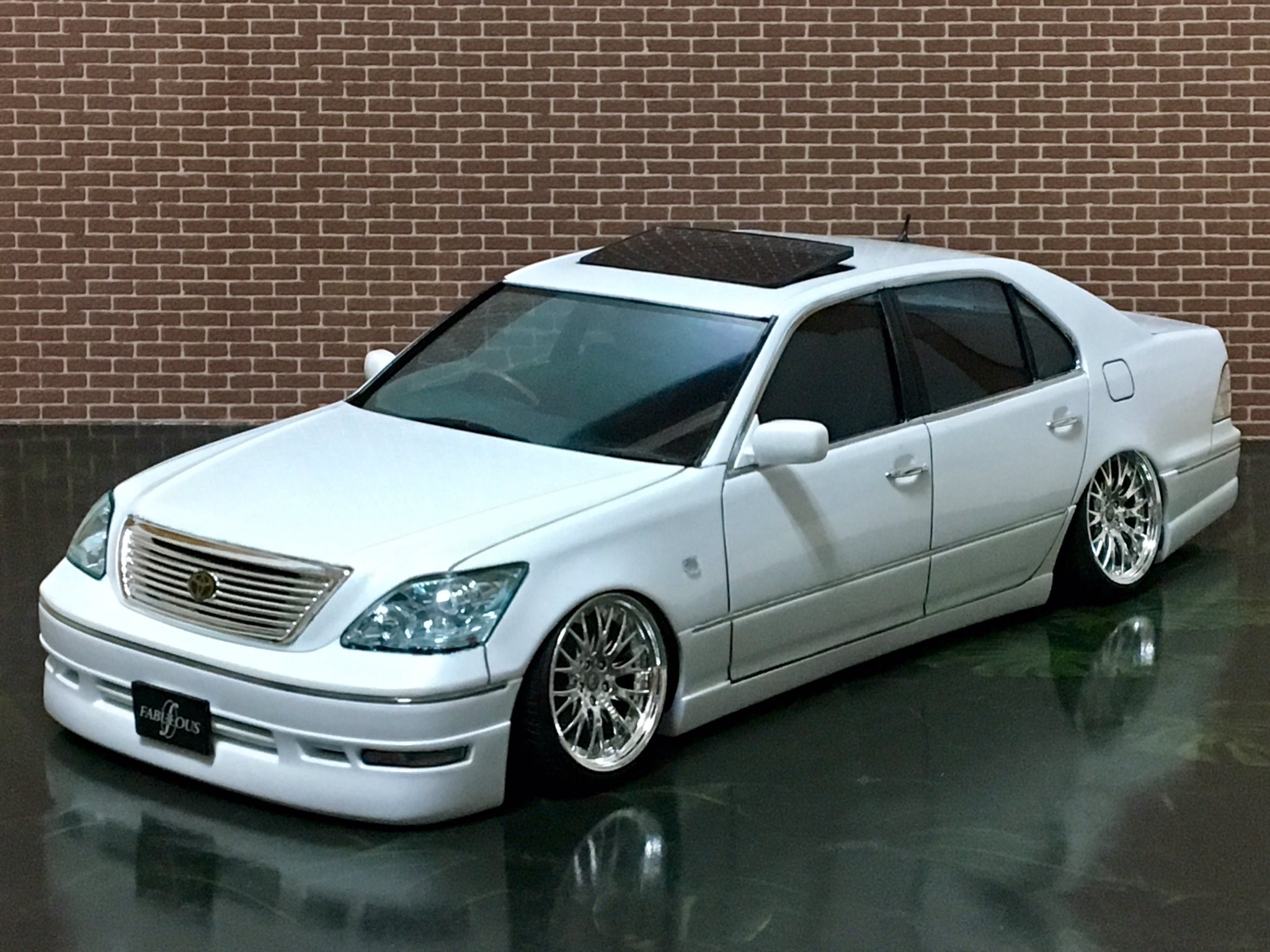 アオシマ セルシオ 30後期 完成品 アオシマ 30 セルシオ プラモデル