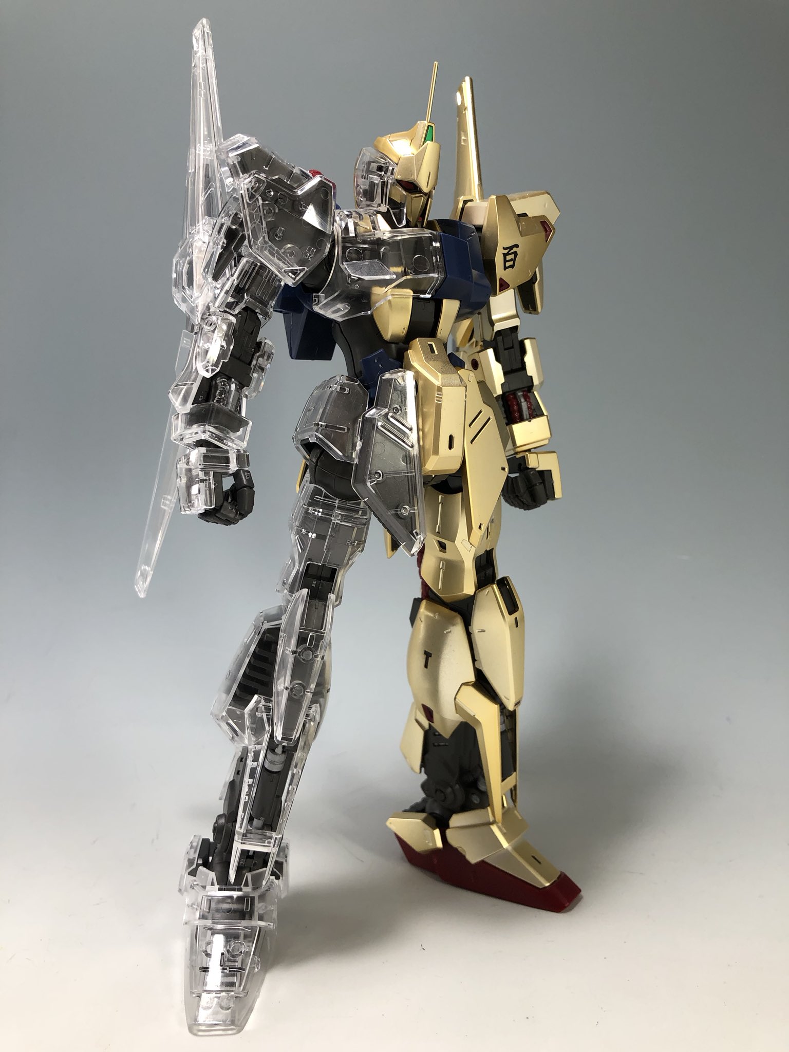 MG 1/100 百式Ver.2.0 メカニカルクリア 水転写デカール付き ガンダム