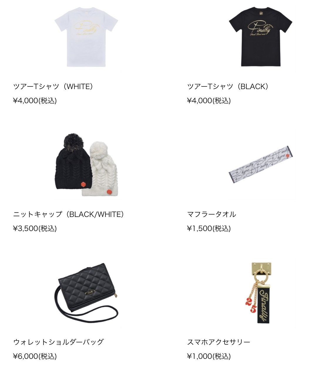 安室奈美恵グッズ色々セット 25周年沖縄ライブのグッズが解禁された