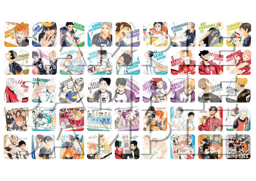 ハイキュー アートコースター VリーグVer. BOX ハイキュー!! アート