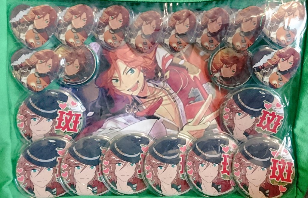 あんスタ 三毛縞斑 とるパカ vol.4 ハート缶バッジ 30点 とる