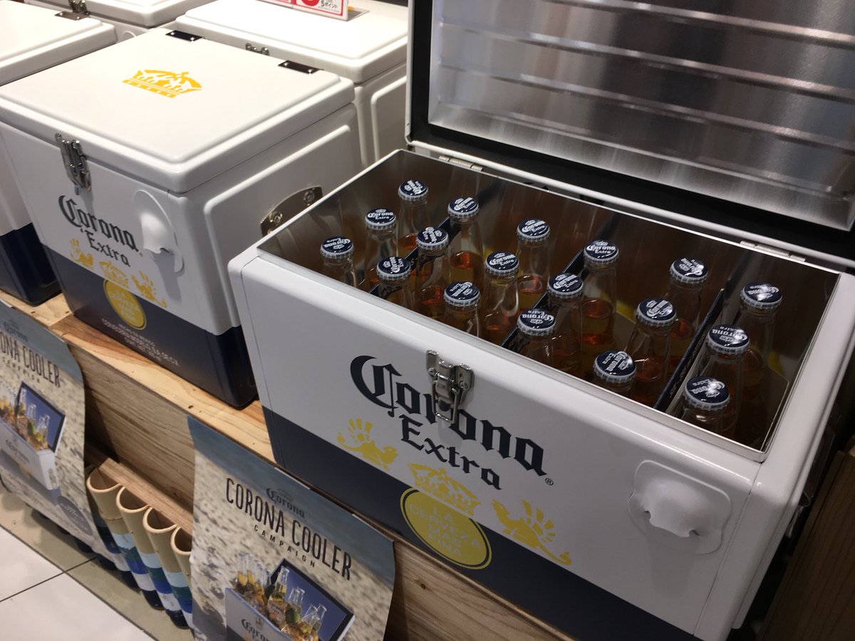 コロナビール クーラーボックス コロナ クーラーボックス ノベルティ