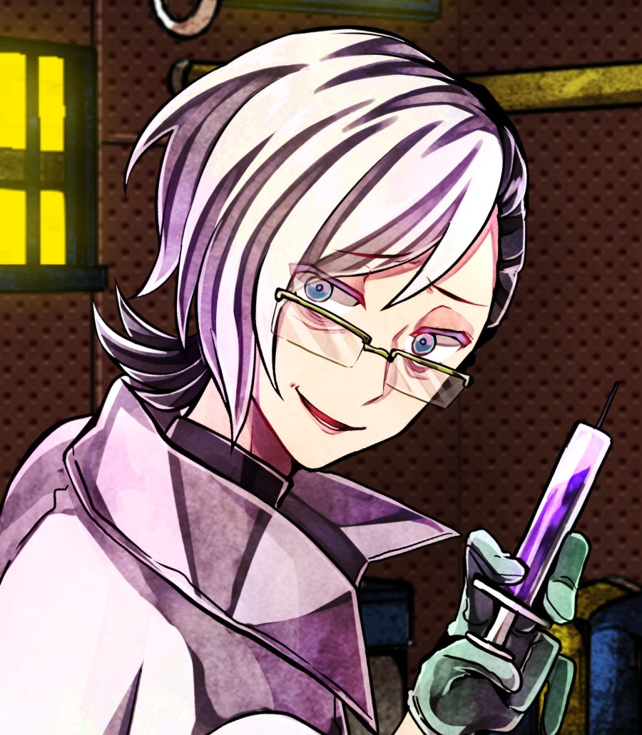 新品☆狼ゲーム【米森サトル】フルカラー☆色紙 新品☆狼ゲーム【米森