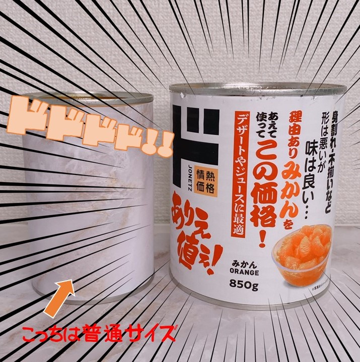 みかん缶 ドンキホーテ 富士山寿2点 大粒みかん（みかんジュース入り