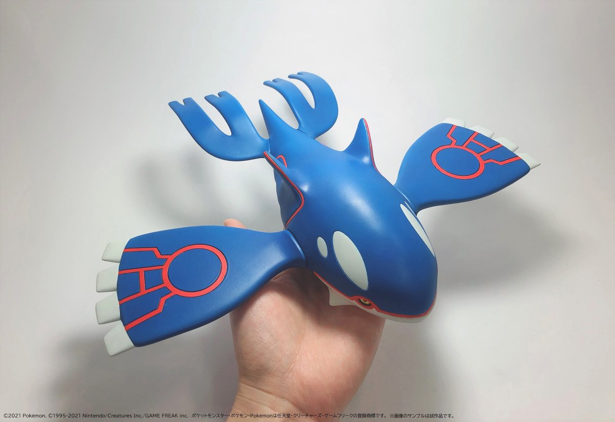 本日受注開始の #ポケモンスケールワールド カイオーガをご紹介！ ヒレ