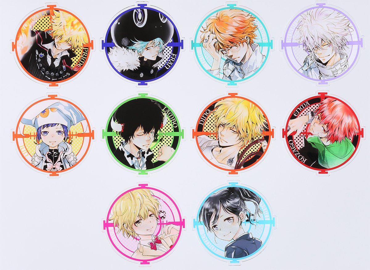 新品未開封 REBORN アクリルバッジコレクション 第1弾 22個 REBORN