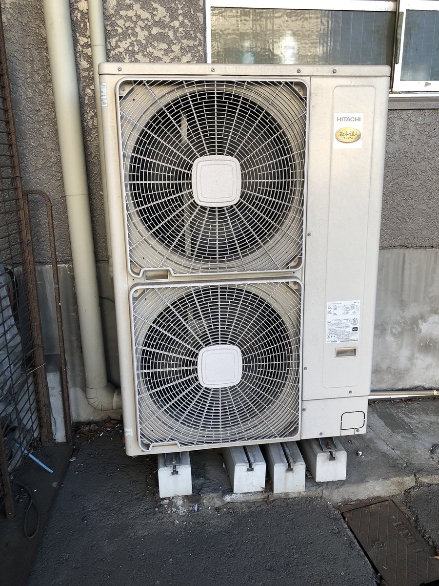 日立エアコン室外機 業務用 省エネの達人プレミアム #室外機
