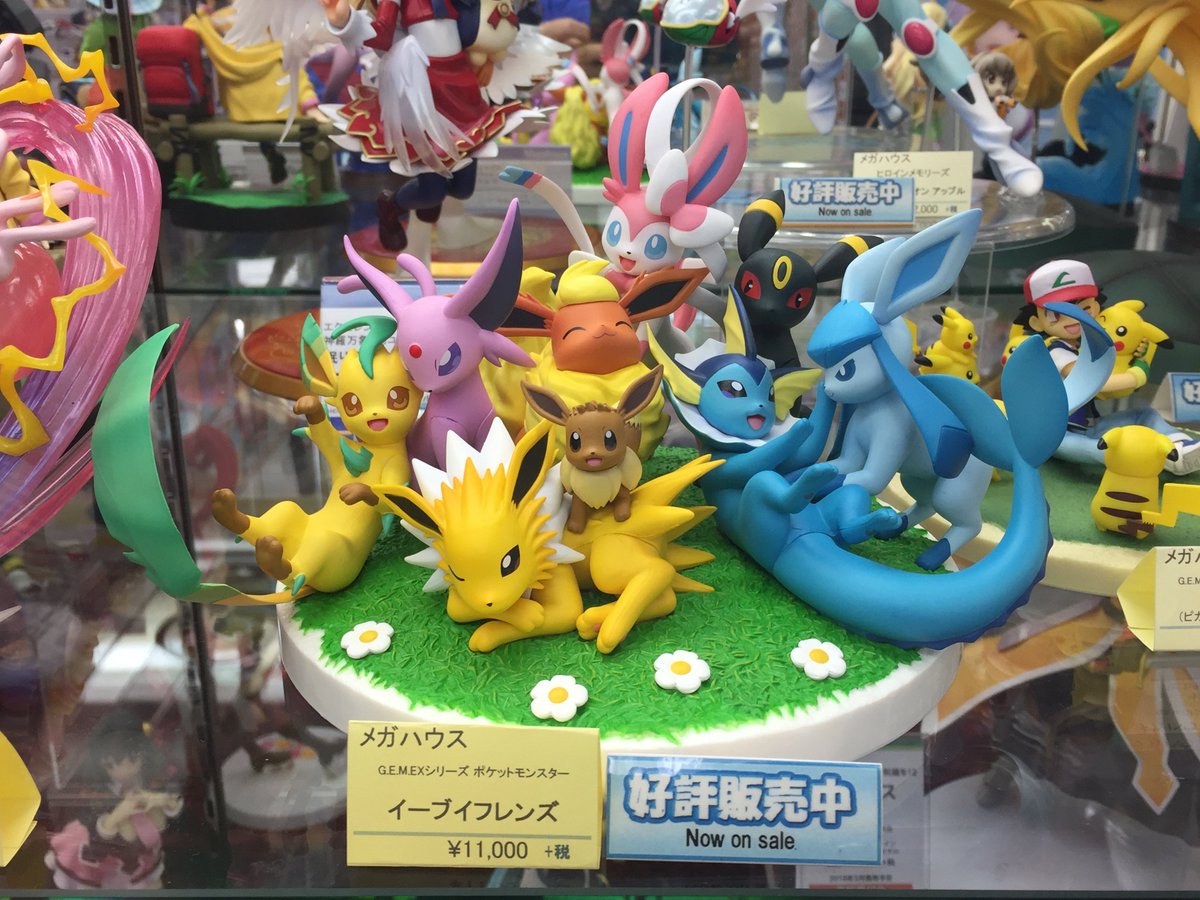 4Fフィギュア】 メガハウス「イーブイフレンズ」が好評販売中です