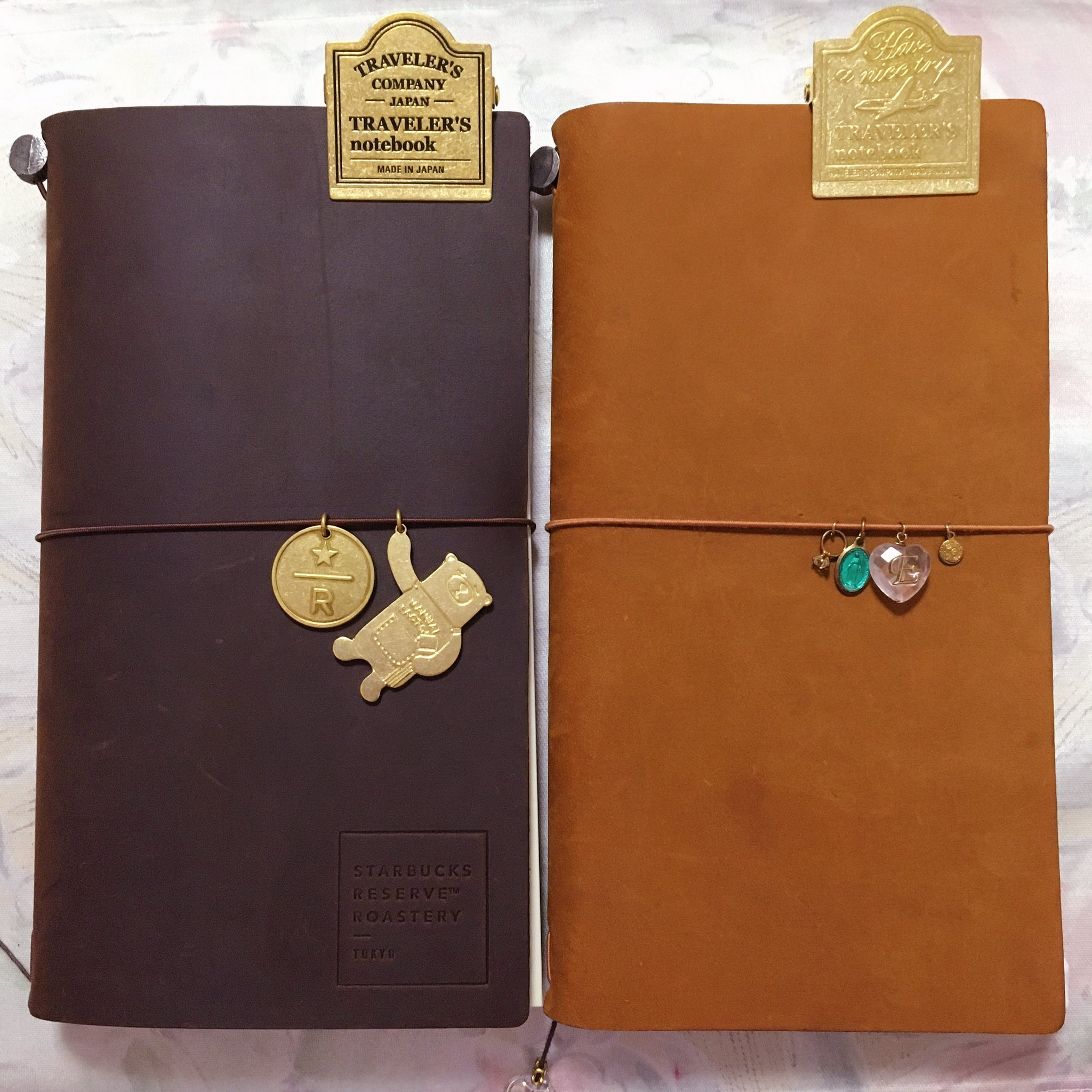 スターバックス ロースタリー トラベラーズノート キャメル