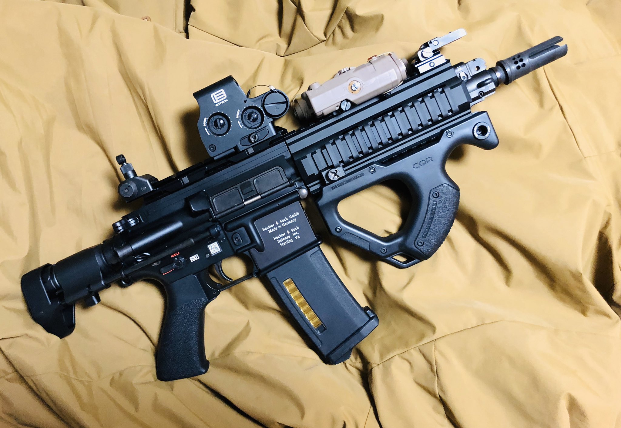 ICS HERA ARMS CQRバットストック＆グリップ 電動ガン用 HERA ICS ARMS