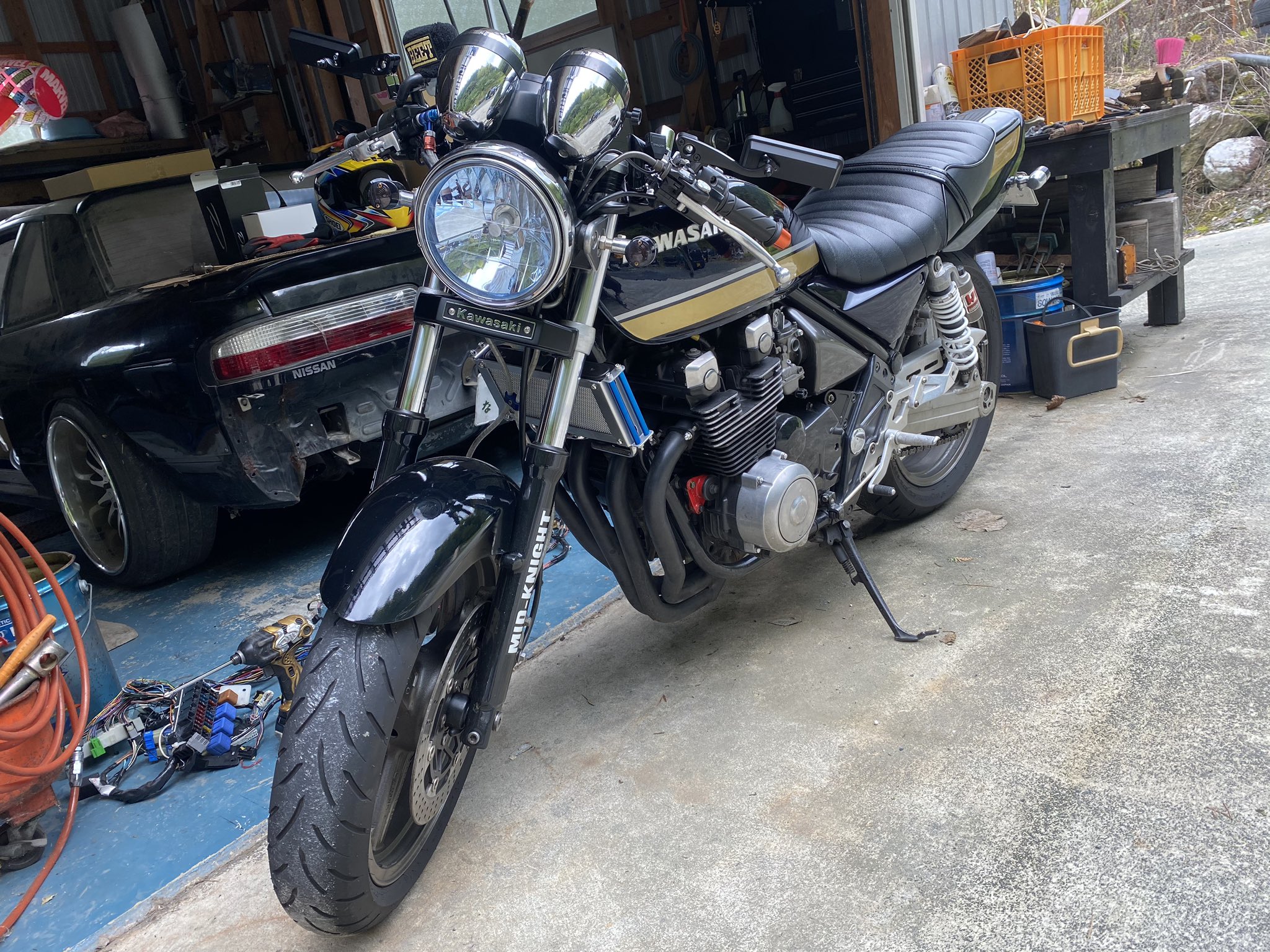 XJR1200 セパハン用 エグリタンク（自家塗装） 【公式通販】