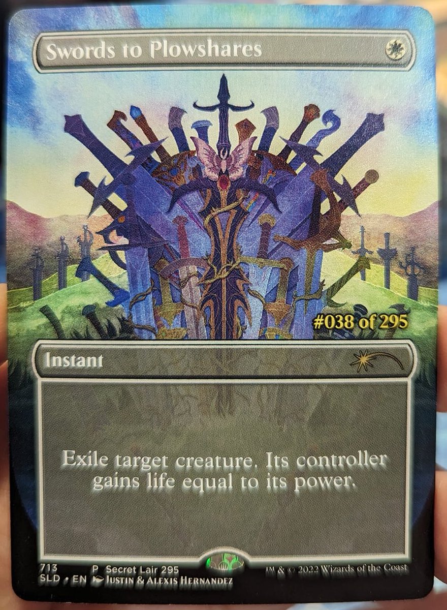 MTG剣を鍬に/Swords to Plowshares FFプロモ アルフィノ MTG 剣を鍬に