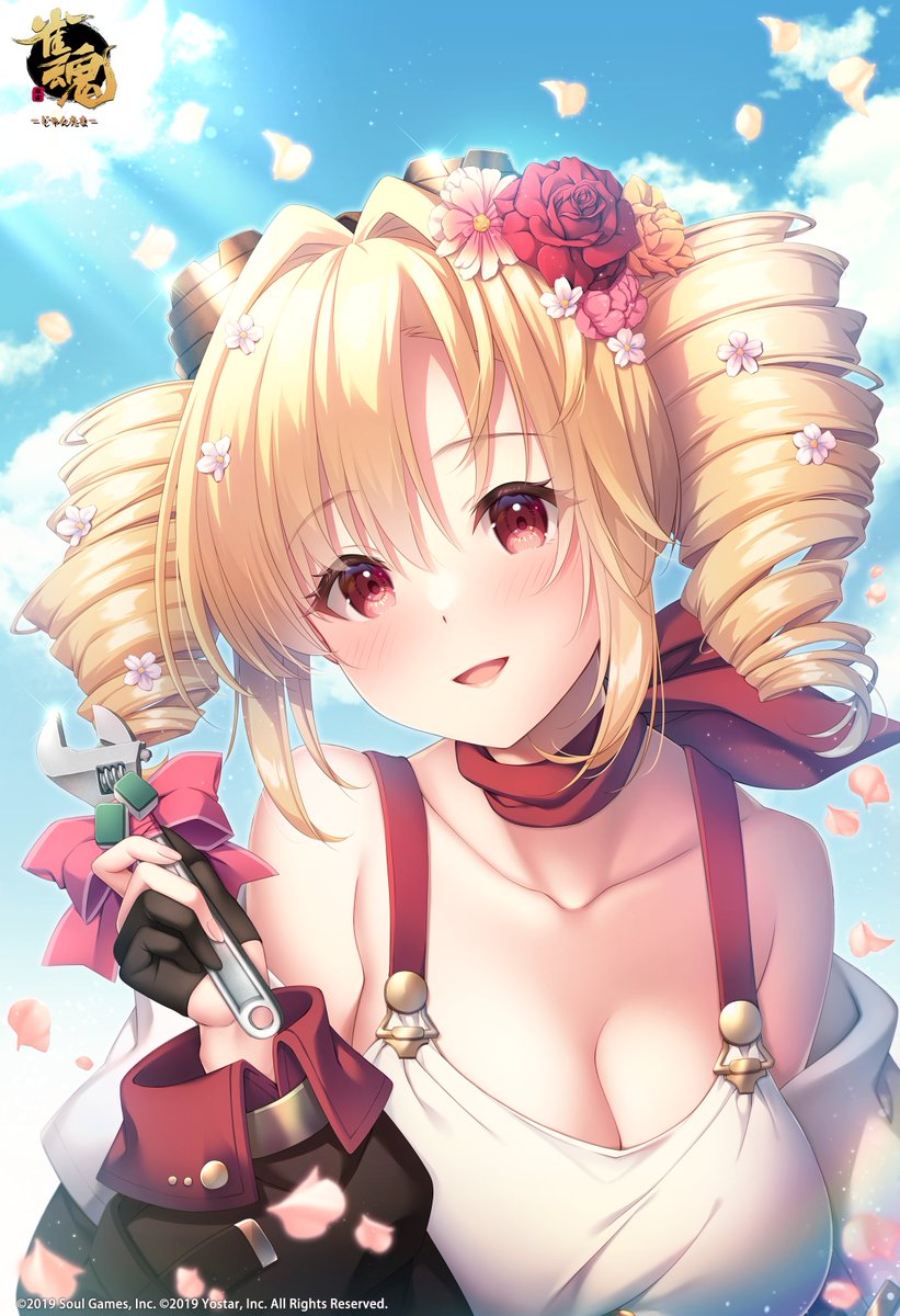 雀魂 じゃんたま エイン 誕生日記念イラストペーパー額縁スタンド