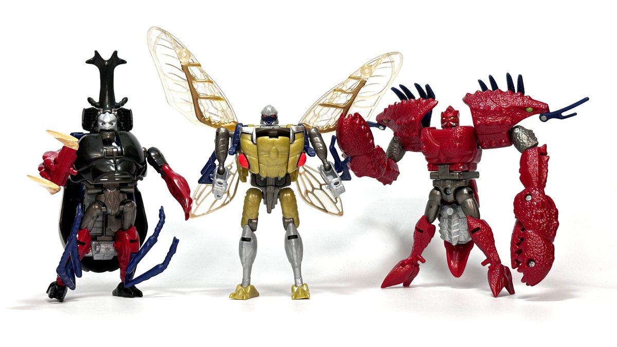 トランスフォーマー ビーストウォーズⅡ・トリプルダクス。DJ（セミ