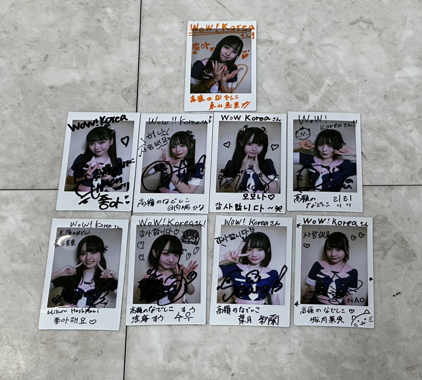 松本ももな 高嶺のなでしこ AnkRouge チェキ アンクルージュ 松本もも