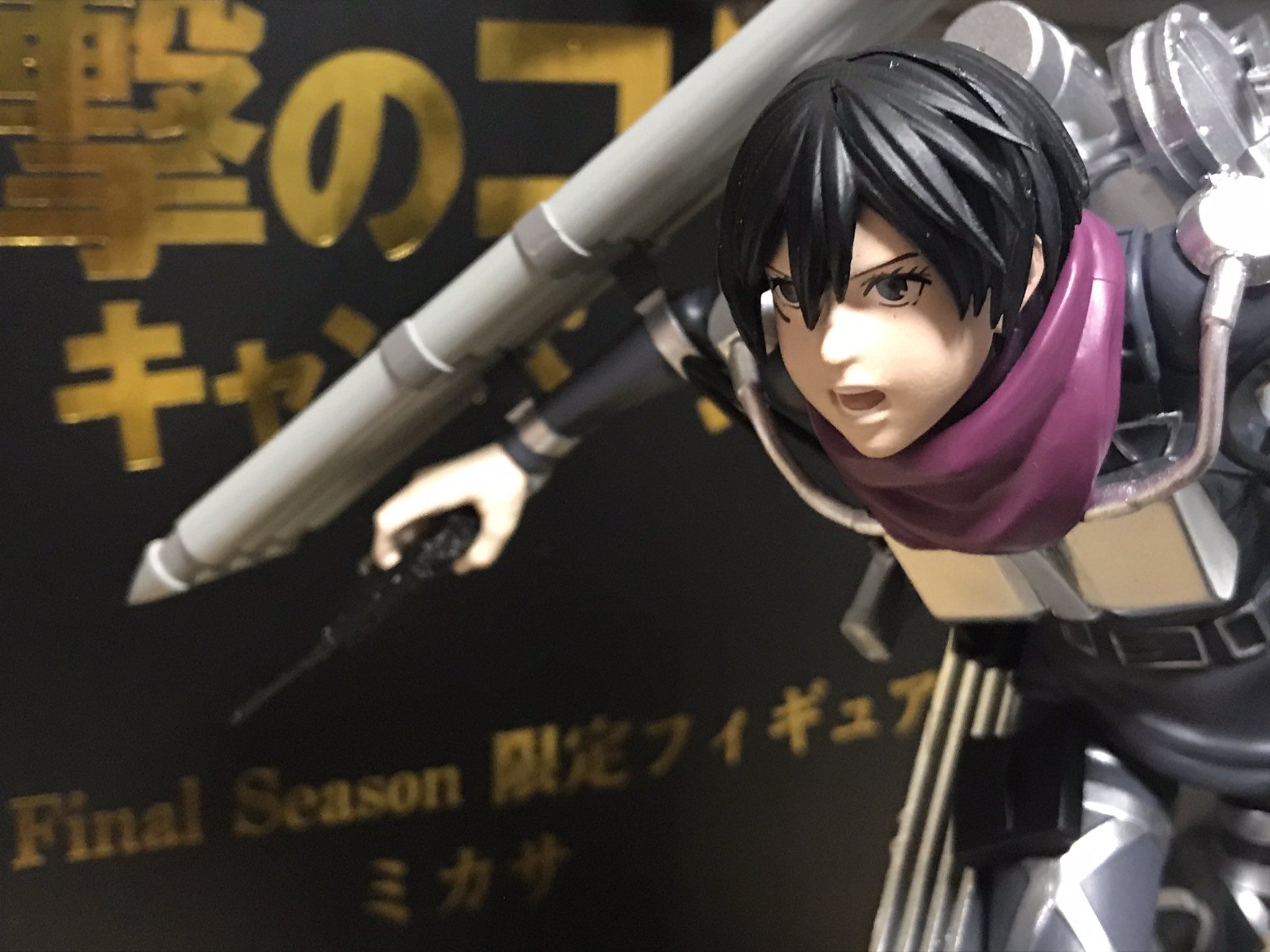 進撃の巨人×docomo 限定フィギュア「ミカサ」