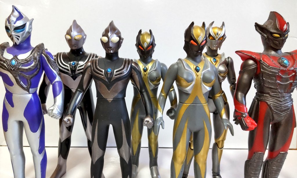 ウルトラセブン、ゼロ、ゾフィー、エース、グランデ、イーヴィルティガ