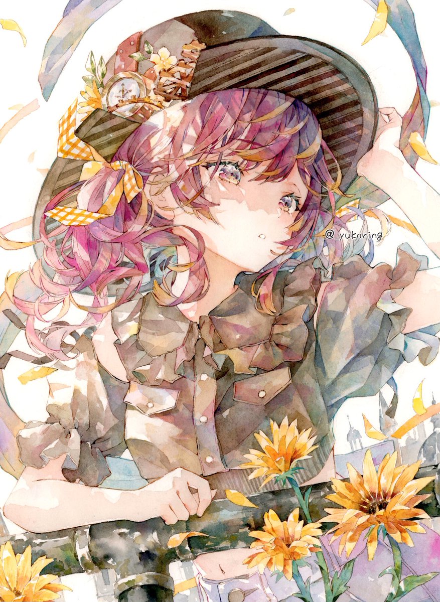 日*4様 絵師100人展 優子鈴 複製原画 雛の夢 日*4様 絵師100人展 優子