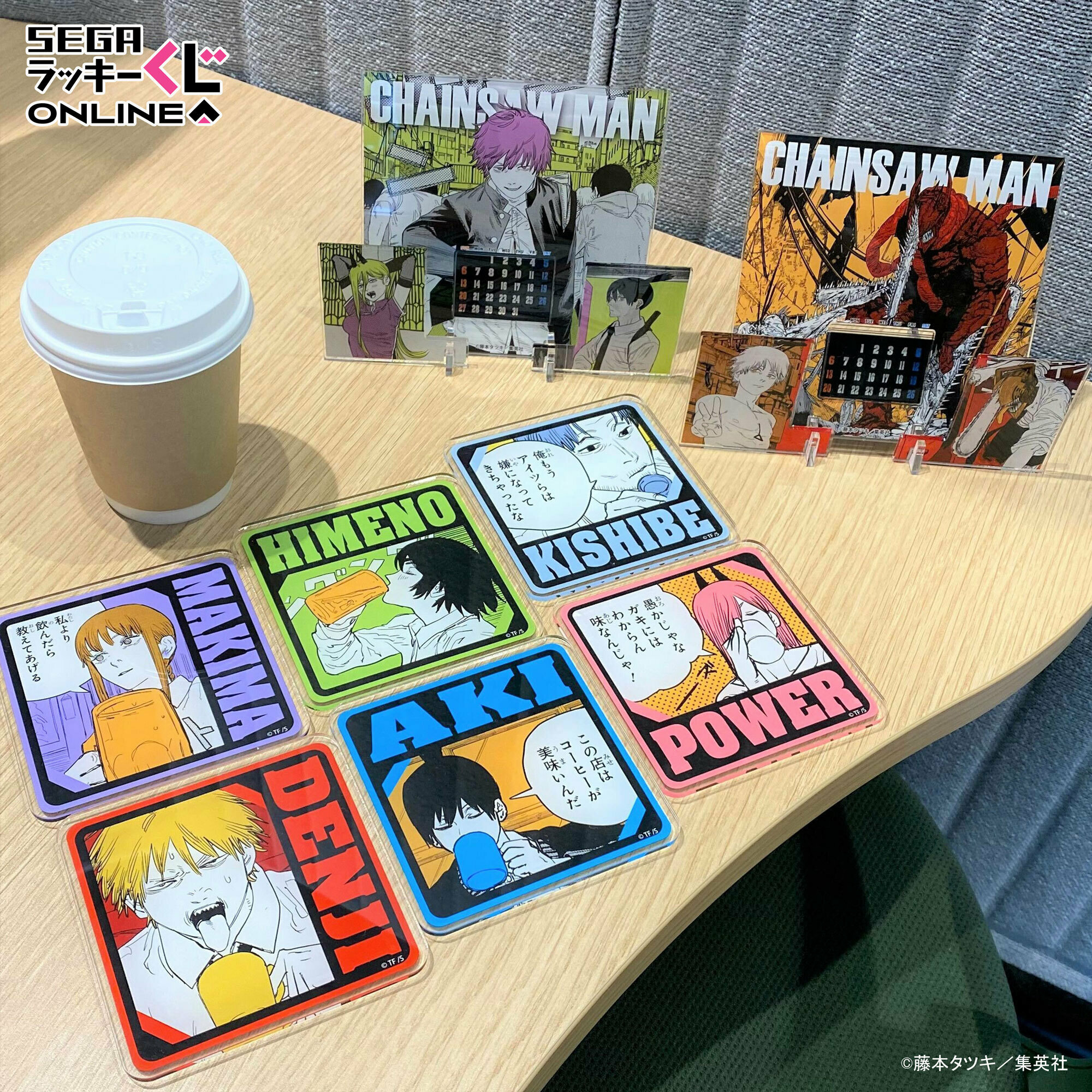 チェンソーマン 東急ホテル アクリルコースター パワー チェンソーマン