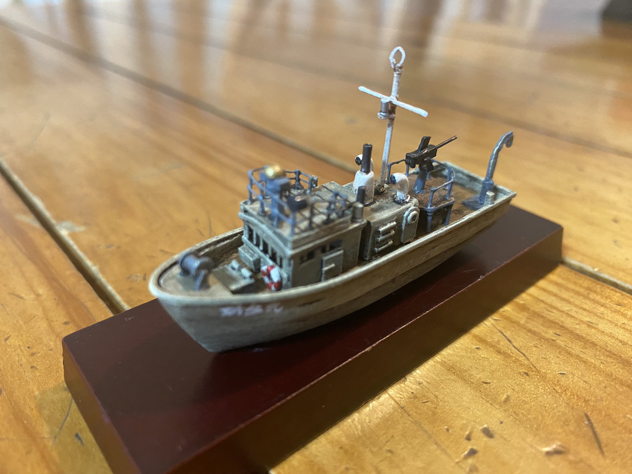 ゴジラー1.0 マイナスワン ジオラマ がんばれ新生丸 ゴジラー1.0