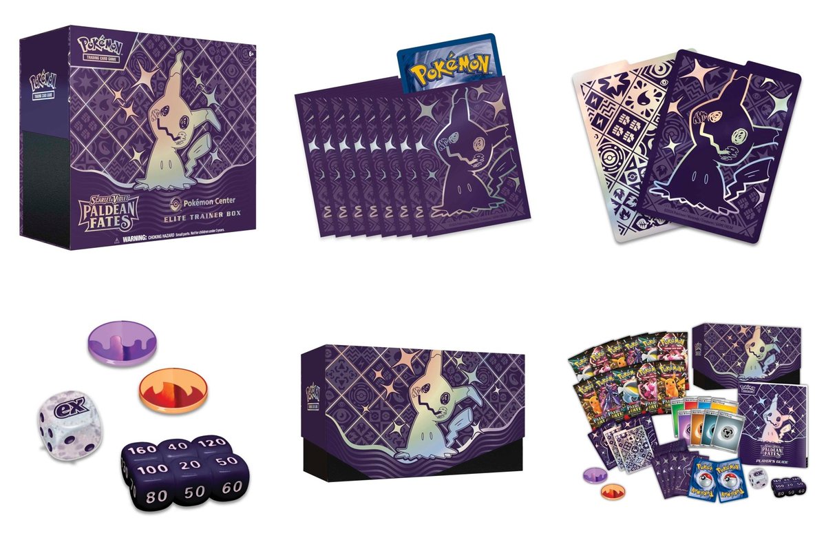 ポケセン限定 エリートトレーナーボックス Paldean Fates ポケモン