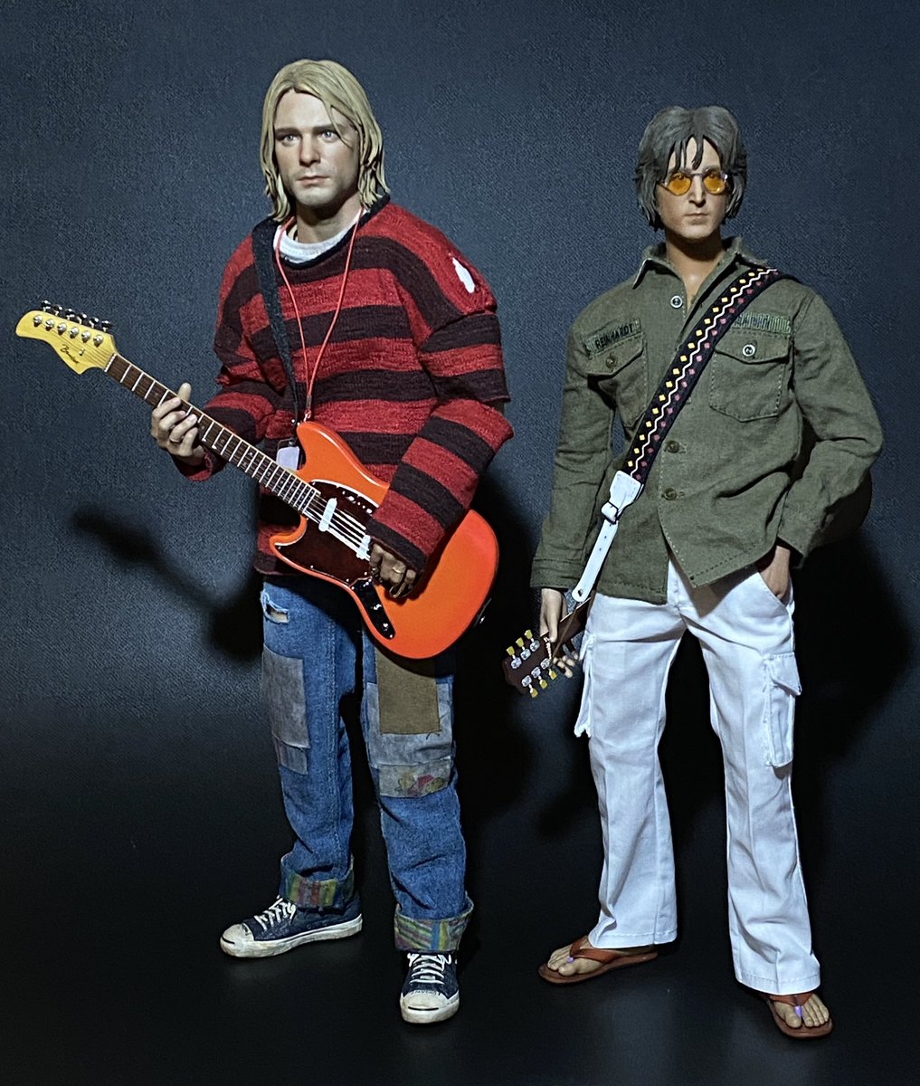 ニルヴァーナ カートコバーン フィギュアNirvana フェンダー