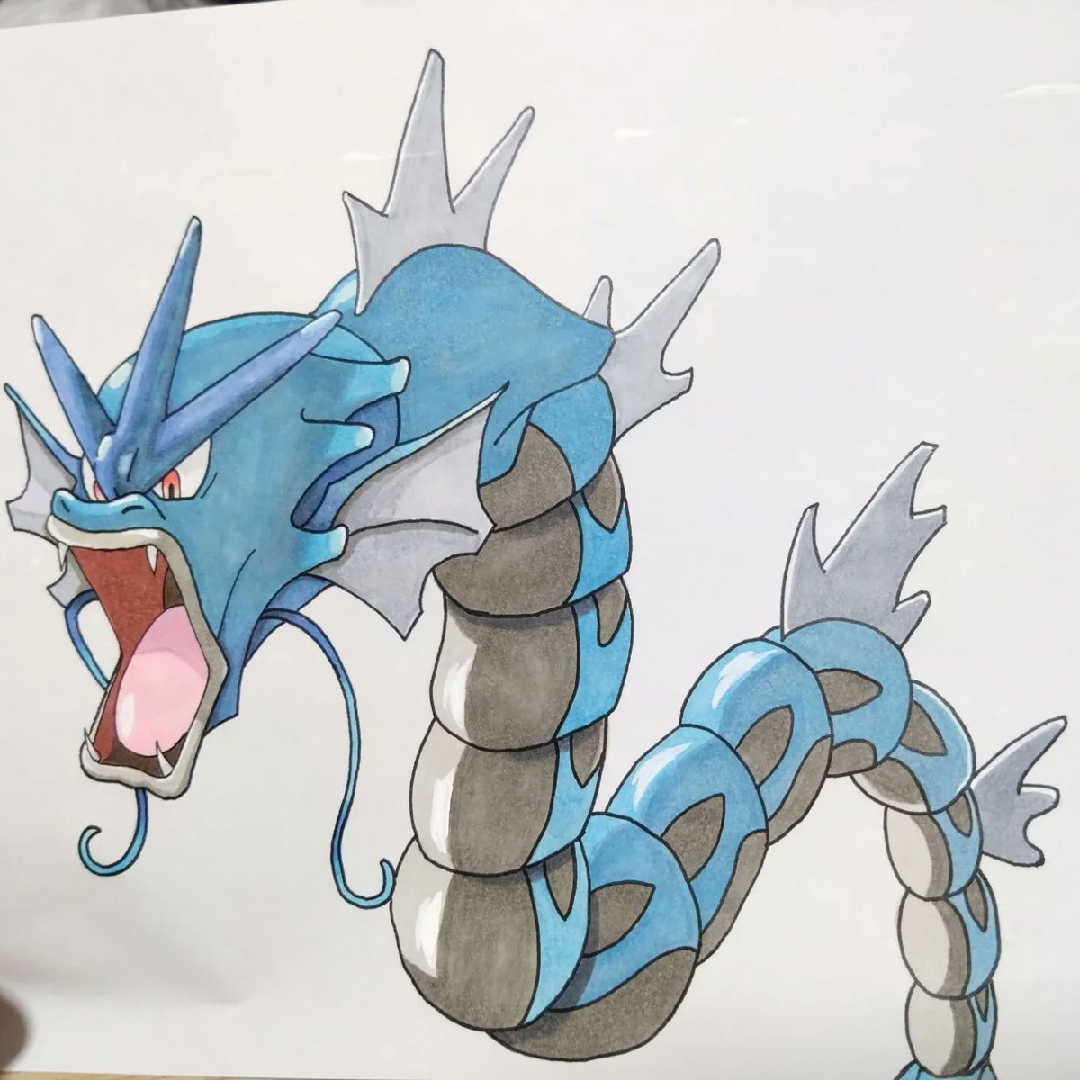 バイク仲間が、息子に…と頼まれたポケモンのギャラドス🐲🐉そしてお