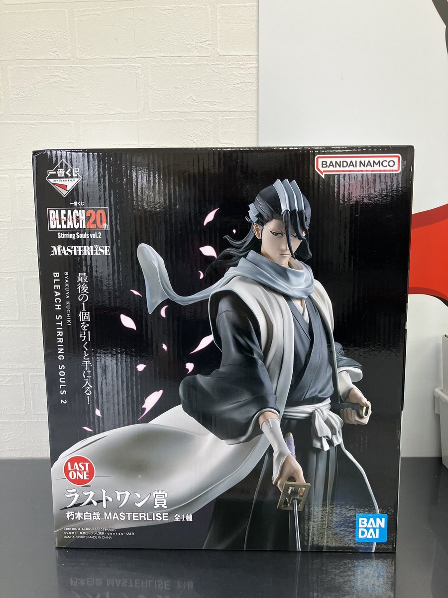 一番くじ BLEACH 20th ラストワン 朽木白哉 フィギュア j*s様 一番くじ