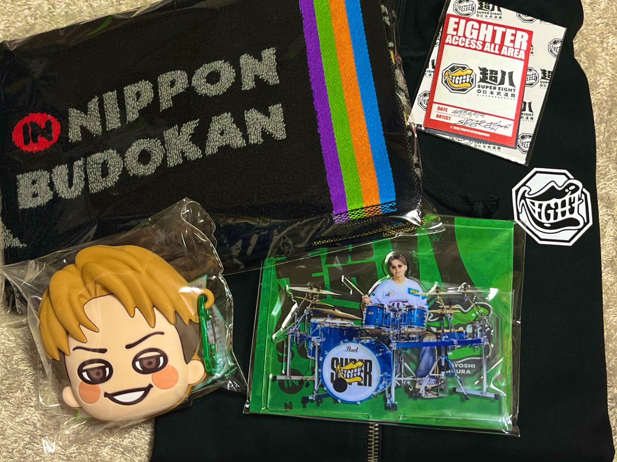 SUPER EIGHT 超八 武道館 パーカー SUPER EIGHT 武道館 『超八 in 日本