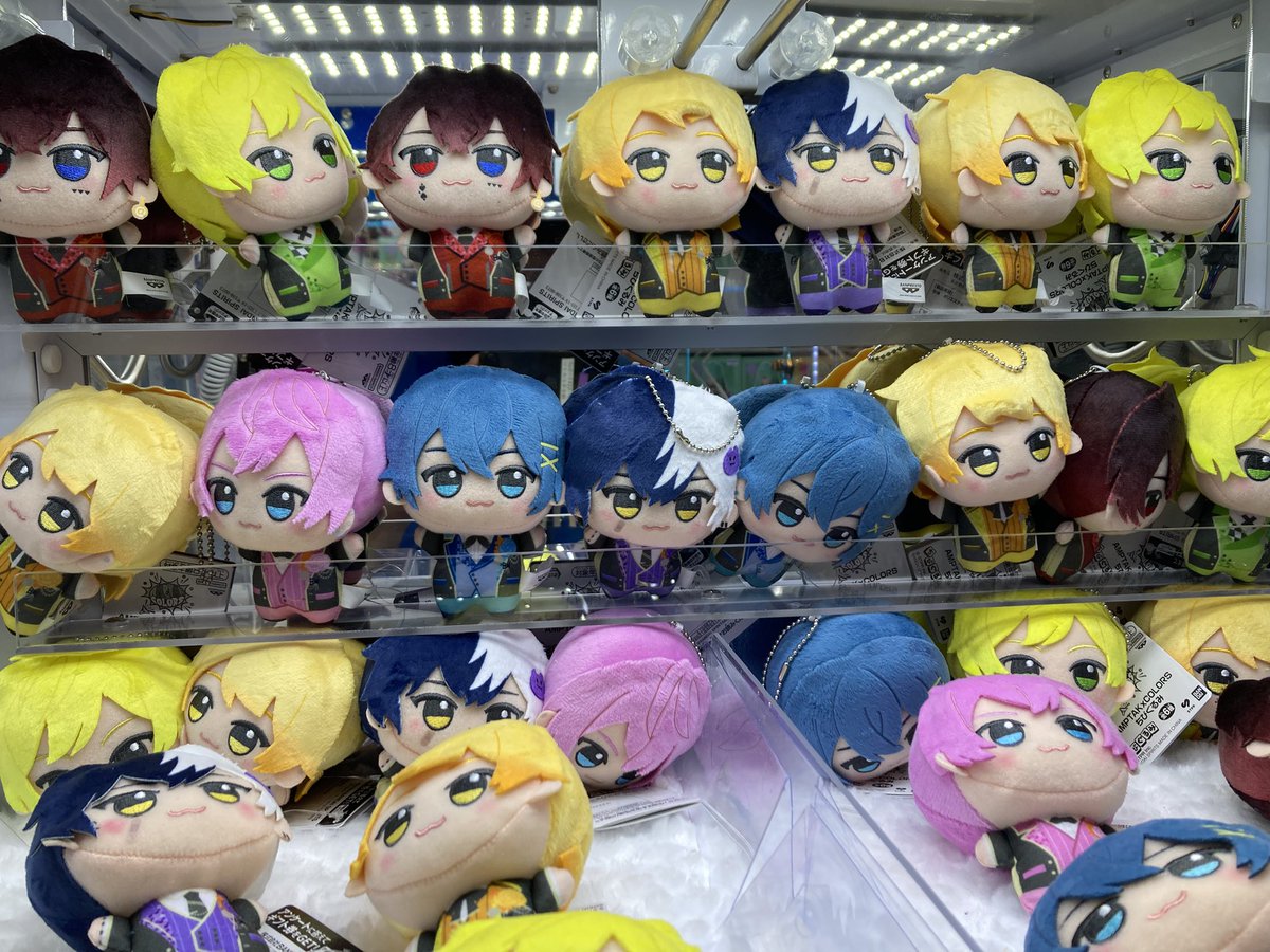 AMPTAKxCOLORS ちびぐるみ 4個 ☆AMPTAKxCOLORS ちびぐるみ 4種セット