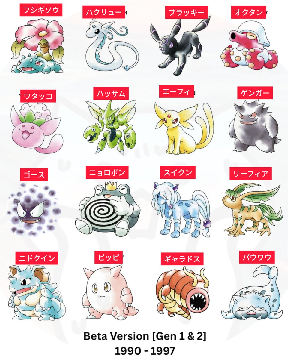 ギャラドスがモンゴリアンデスワーム過ぎて好き🐛