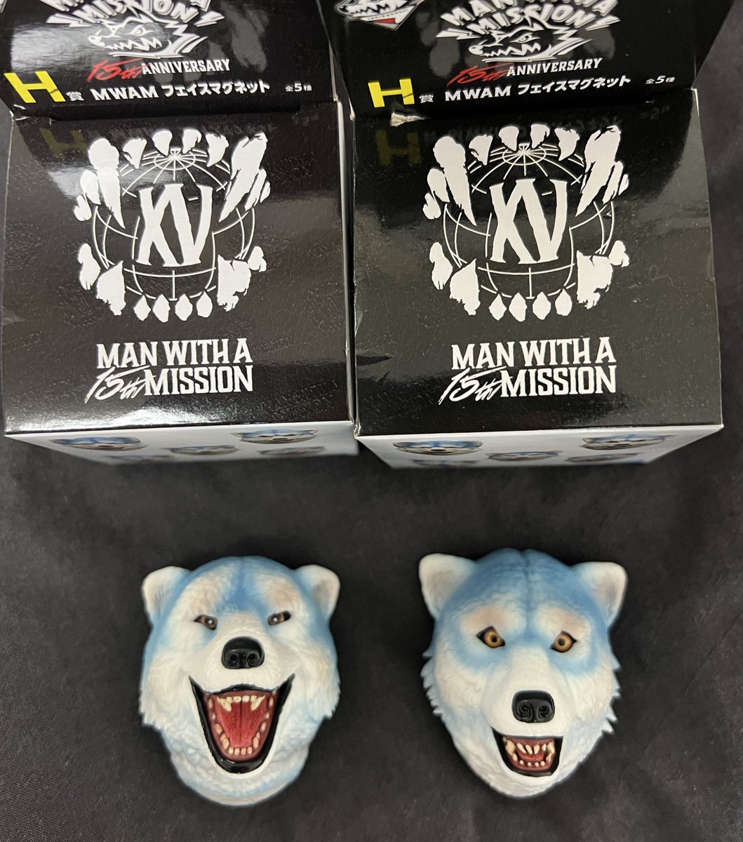 MAN WITH ストア A MISSION 一番くじ マグネット5点 MWAM 一番くじ H賞