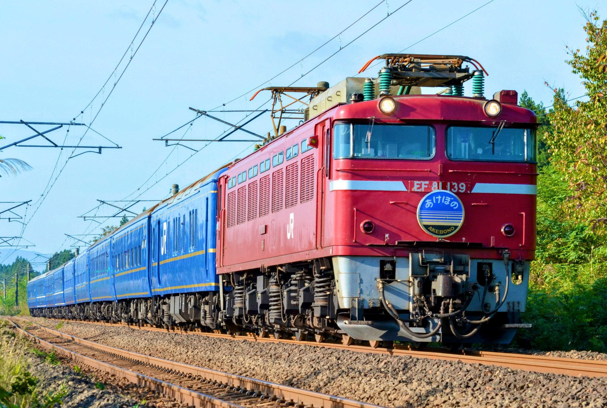 室内灯付き】EF81 139 電気機関車+24系 あけぼの 12両編成 室内灯付き